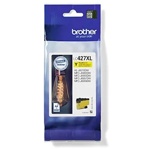 Comparateur de prix : Brother Cartouche d'encre d'origine LC-427 XL jaune haute capacité