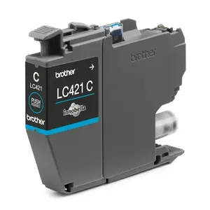 Comparateur de prix : Brother - LC421C, Cartouche d'Encre tranparente Originale, Cyan