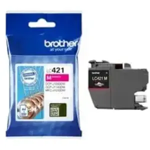 Comparateur de prix : Brother - LC421M Cartouche d'Encre tranparente Originale Magenta