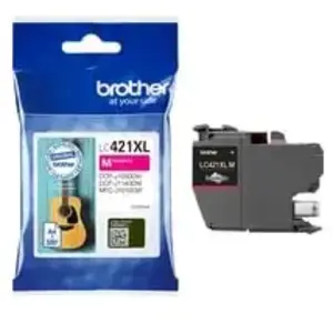 Comparateur de prix : Conso imprimantes - BROTHER - LC421XL - Magenta - 500 pages LC421XLM
