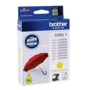 Comparateur de prix : Conso imprimantes - BROTHER - LC-225XLY - Jaune / 1200 pages LC225XLY