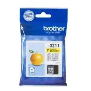 Comparateur de prix : Brother LC3211 cartouche couleur pour imprimante jet d'encre - jaune