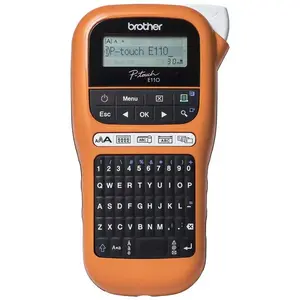Brother Brother Pt-E110 Stampante Per Etichette (Cd) Trasferimento Termico 180 X 180 Dpi 20 Mm/S Hge/Tze Qwerty