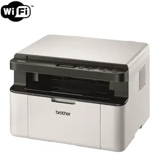 Imprimante laser Brother DCP-1610W multifonction 3-en-1 Blanc avec Wi-Fi pas cher