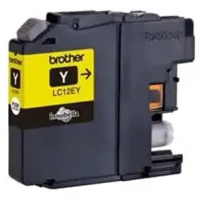 Comparateur de prix : Brother LC-12EY cartouche d'encre 1 pièce(s) Original Jaune