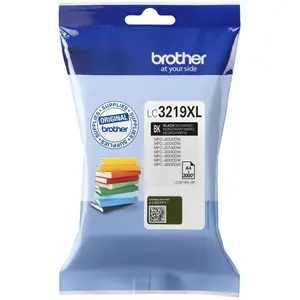 Comparateur de prix : Cartouche d'encre BROTHER LC-3219XLBK noire XL pour imprimante jet d'encre