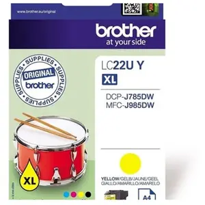 Comparateur de prix : Brother LC-22UY cartouche d'encre Original Rendement élevé (XL) Jaune