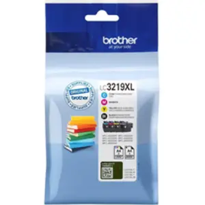 BROTHER Cartouche LC-3219XL - Noir, Magenta, Cyan, Jaune - XL TU pas cher