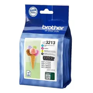 Comparateur de prix : Brother LC3213VAL Lot de 4 cartouches d'encre cyan/magenta/jaune/noir