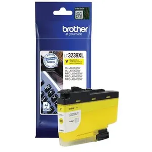 Brother LC3239XLY - À rendement élevé - jaune - original - cartouche d'encre - pour Brother HL-J6000DW, HL-J6100DW, MFC-J5945DW, MFC-J6945DW, MFC-J6947DWVendu parfnac