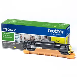 Comparateur de prix : Brother cartouche de toner jaune d'origine TN247Y de 2300 pages