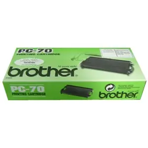 Ruban d'impression Brother PC-70 - Noir - 144 pages pas cher