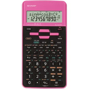 Sharp el531thbpk - rosa calculatrice poche calculatrice scientifique noir, rose