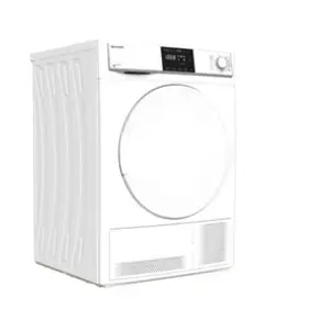 Sèche-linge à condensation SHARP KDHCB8S7PW91 - Capacité 8 kg - Classe énergétique B pas cher