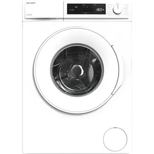 Sharp ES-NFA6101WD Lave-linge Chargement frontal 6 kg 1000 RPM Blanc pas cher