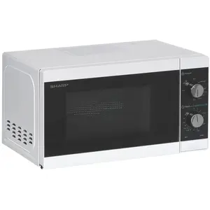 Sharp - micro-ondes 20l 800w blanc - yc-mg01e-w TU pas cher