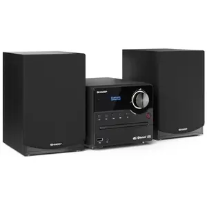 Chaîne Hi-Fi SHARP XL-B517D - 45W - FM, DAB+ - Bluetooth - Noir noir