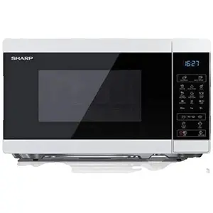 Sharp Sharp YC-MG02E-W micro-onde Comptoir 20 L 800 W Bleu, Blanc