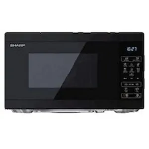 Micro-ondes Sharp YC-MS02E-B Micro-ondes de comptoir Solo 20 l 800 w Noir