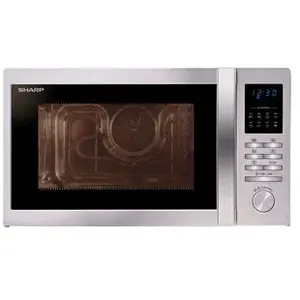 Sharp - micro-ondes 25l 900w inox r322stw - r322stw pas cher