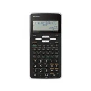 Sharp sh-elw531tg calculatrice poche calculatrice à écran noir, blancVendu pardarty