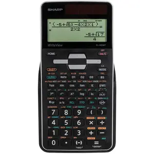 Sharp el-w506tbsl calculatrice bureau calculatrice scientifique noir