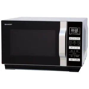 Sharp R360S - Four micro-ondes monofonction - 23 litres - 900 Watt - argent pas cher