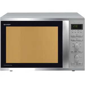 Sharp - micro-ondes + gril 40l 1050w inox - r941stw TU pas cher