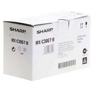 Comparateur de prix : MX-C30GT-B - Noir - original - cartouche de toner - pour Sharp MX-C250F, MX-C300W, MX-C301W