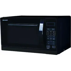Sharp R-742(BK)W - Four micro-ondes grill - 25 litres - 900 Watt - noir pas cher