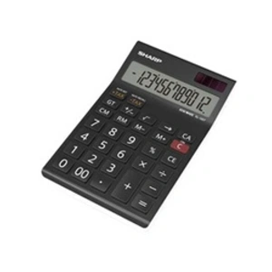 Comparateur de prix : Sharp El-125Twh Bureau Calculatrice de Bureau   Noir/Blanc