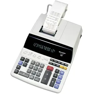 Comparateur de prix : Sharp el-2607v calculatrice bureau calculatrice imprimante blanc
