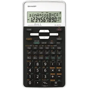 Sharp EL531WH Calculatrice scientifique Blanc (Import Royaume Uni) pas cher