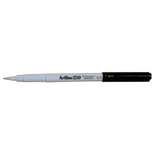 Marqueur encre permanente Artline 250 noir pas cher
