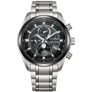 Comparateur de prix : Montre Homme Citizen Radio Controlled BY1018-80E - Bracelet Titane Argent