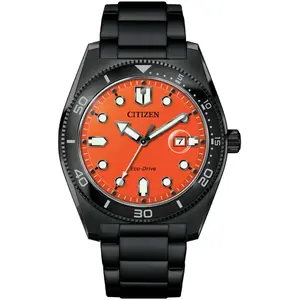 Comparateur de prix : Montre Hommes Citizen AW1765-88X - Noir Acier inoxydable - 43mm - Etanche 10 bar