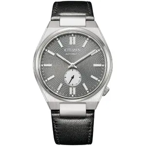 Comparateur de prix : Citizen Montre Homme  Citizen Tsuyosa Nk5010­01H  - Bracelet Cuir Noir