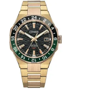 Comparateur de prix : Montre Homme Citizen Series 08 - NB6033-51E Bracelet Acier Doré rose