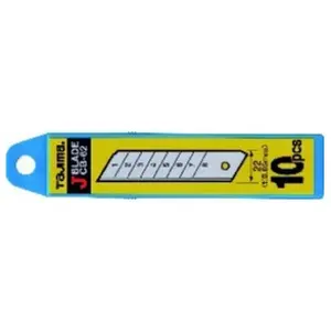 Comparateur de prix : FP Tajima 10 Lames de rechange 22 mm pour cutter à poignée 22 MM TAJIMA