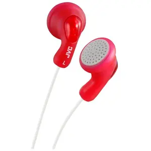 Comparateur de prix : JVC HA-F14 Écouteurs Avec fil Ecouteurs Musique Rouge