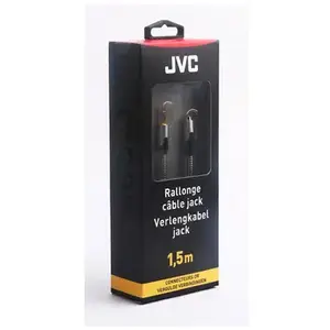 Rallonge câble jack 3,5 mm mâle vers jack 3,5 mm femelle JVC 1,5 mVendu pardarty