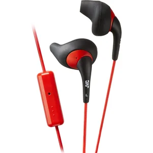 Ecouteurs JVC HA-ENR15 Sport Gumy Noirs et Rouges pas cher