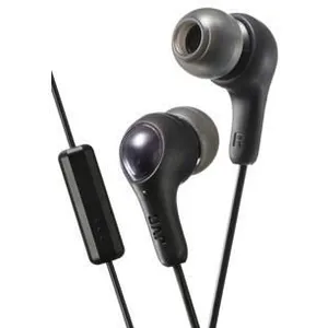 Ecouteurs intra-auriculaires JVC Gumy Plus avec télécommande/microphone Noir pas cher