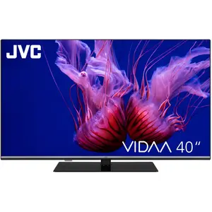 JVC Téléviseur QLED 40 pouces Smart TV VIDAA LT-40VQF555D Téléviseur F...
