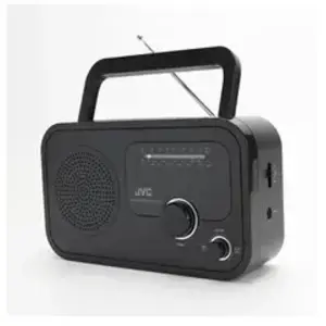 Comparateur de prix : Radio portable JVC RA-F110B Noir