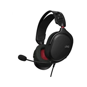 JVC Casque PC GG-01-B-Q Filaire Microphone et Câble Détachables Ultraléger Noir