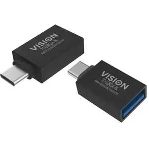 Comparateur de prix : Vision Professional - Adaptateur USB - 24 pin USB-C (M) pour USB type A (F) - USB 3.0 - noir