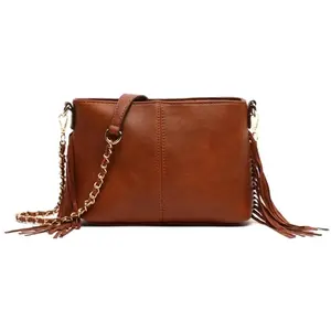 Sac Bandouliere Misako  Anabela petit sac à bandoulière avec franges pas cher