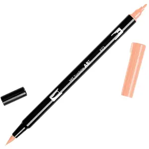 Comparateur de prix : Feutre dual brush pen abt, corail (873) tombow abt-873