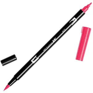 Comparateur de prix : Tombow Feutre Double Pointe Abt Dual Brush Pen 815 , Cerise